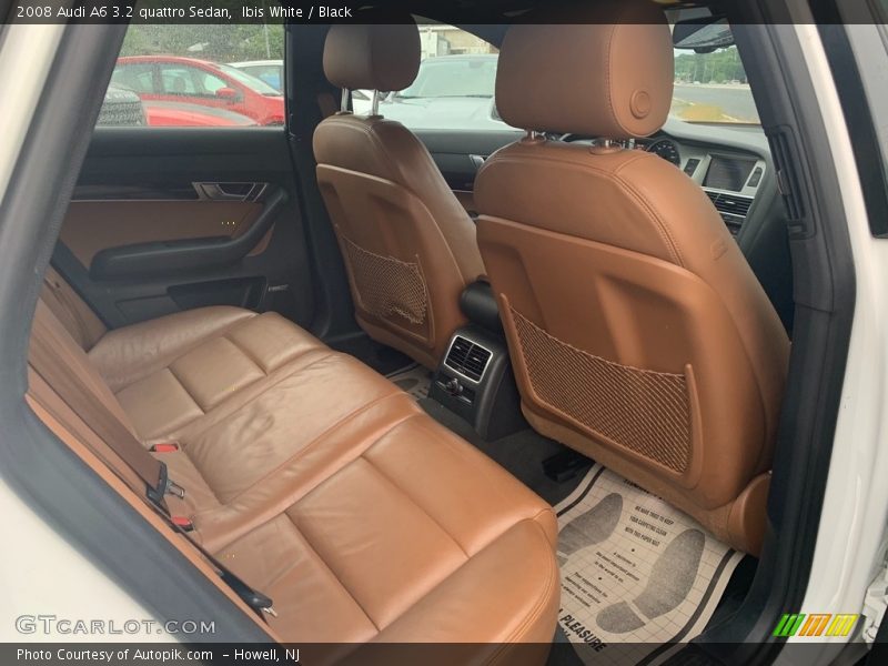 Ibis White / Black 2008 Audi A6 3.2 quattro Sedan