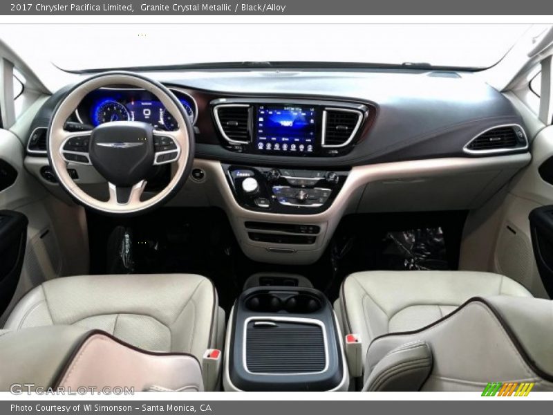 Granite Crystal Metallic / Black/Alloy 2017 Chrysler Pacifica Limited