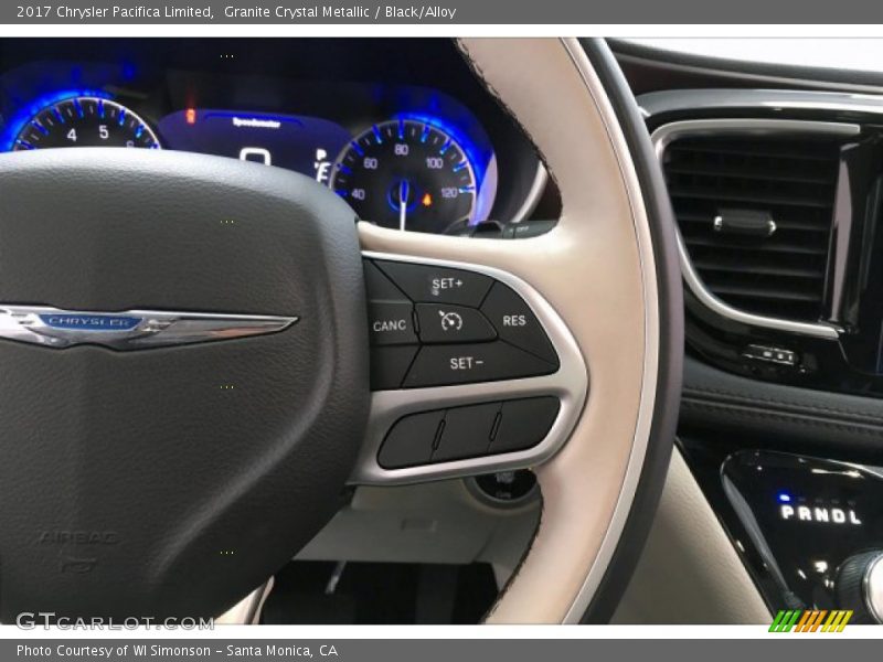 Granite Crystal Metallic / Black/Alloy 2017 Chrysler Pacifica Limited