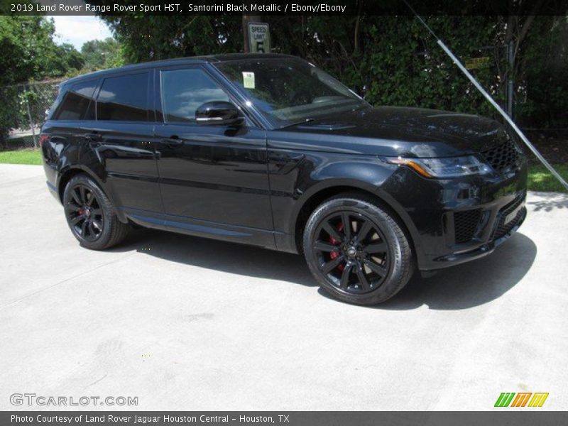 Santorini Black Metallic / Ebony/Ebony 2019 Land Rover Range Rover Sport HST