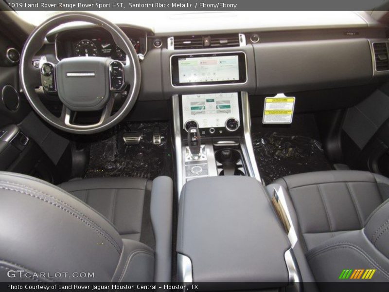 Santorini Black Metallic / Ebony/Ebony 2019 Land Rover Range Rover Sport HST