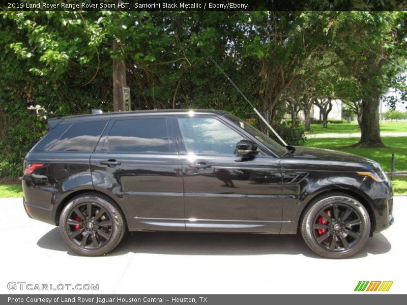 Santorini Black Metallic / Ebony/Ebony 2019 Land Rover Range Rover Sport HST