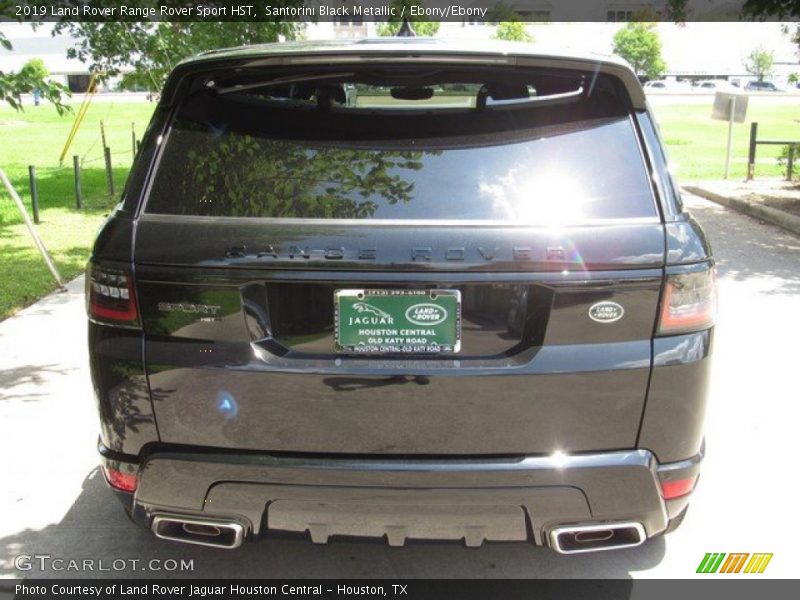Santorini Black Metallic / Ebony/Ebony 2019 Land Rover Range Rover Sport HST