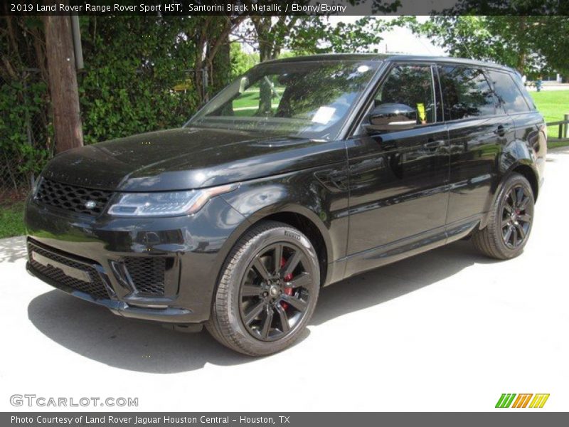 Santorini Black Metallic / Ebony/Ebony 2019 Land Rover Range Rover Sport HST