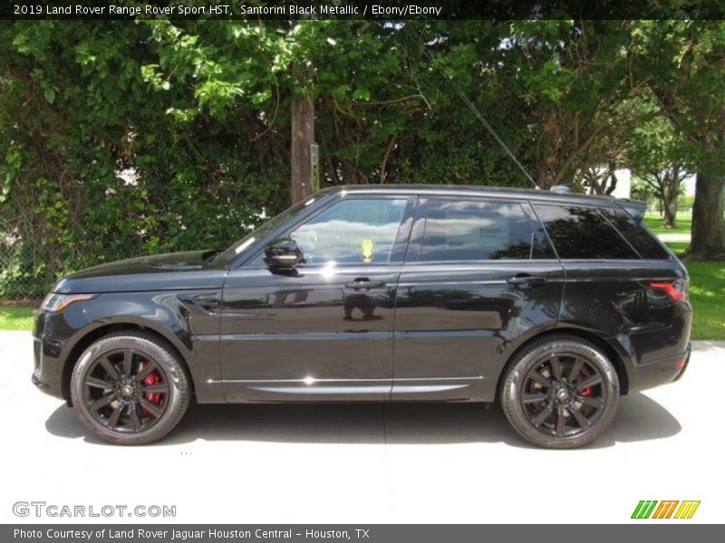 Santorini Black Metallic / Ebony/Ebony 2019 Land Rover Range Rover Sport HST