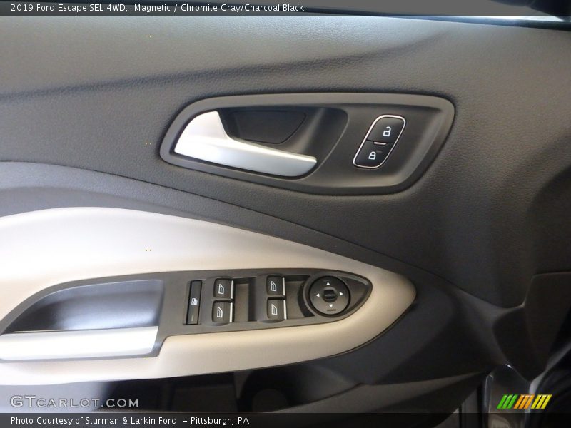 Magnetic / Chromite Gray/Charcoal Black 2019 Ford Escape SEL 4WD