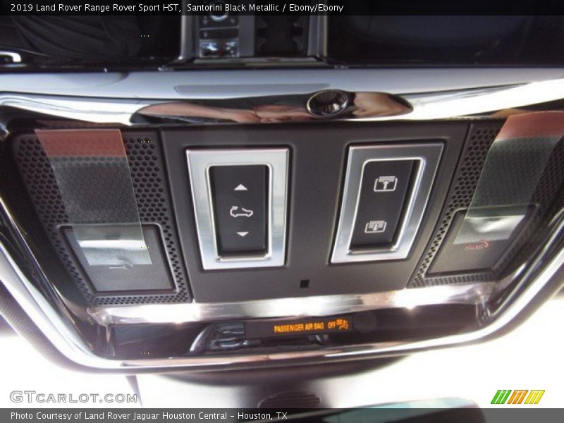 Santorini Black Metallic / Ebony/Ebony 2019 Land Rover Range Rover Sport HST