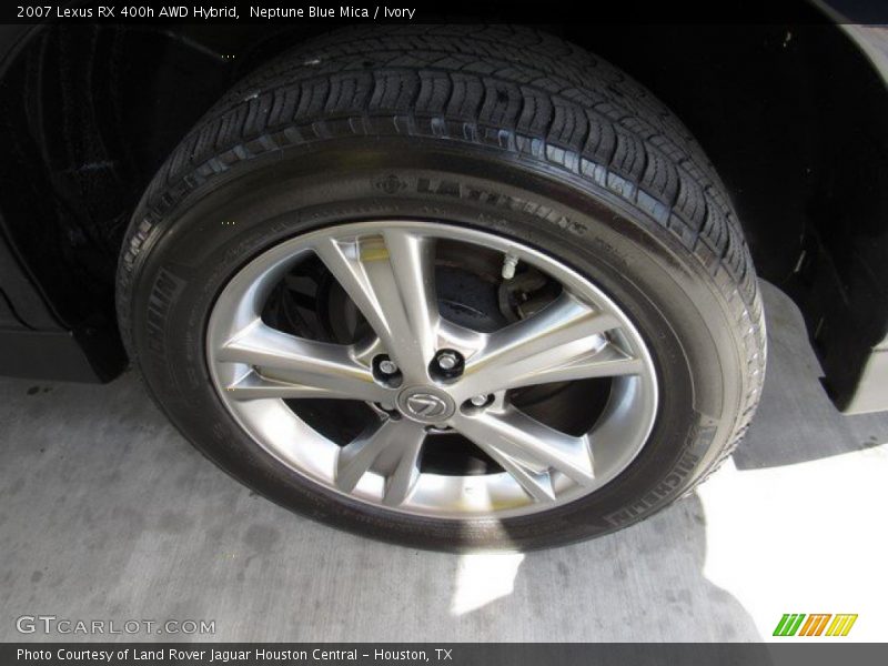 Neptune Blue Mica / Ivory 2007 Lexus RX 400h AWD Hybrid