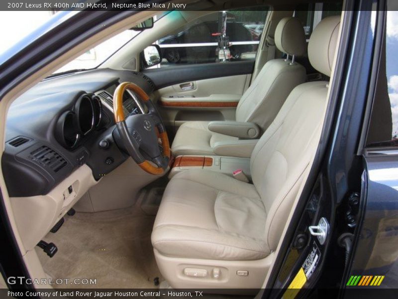 Neptune Blue Mica / Ivory 2007 Lexus RX 400h AWD Hybrid
