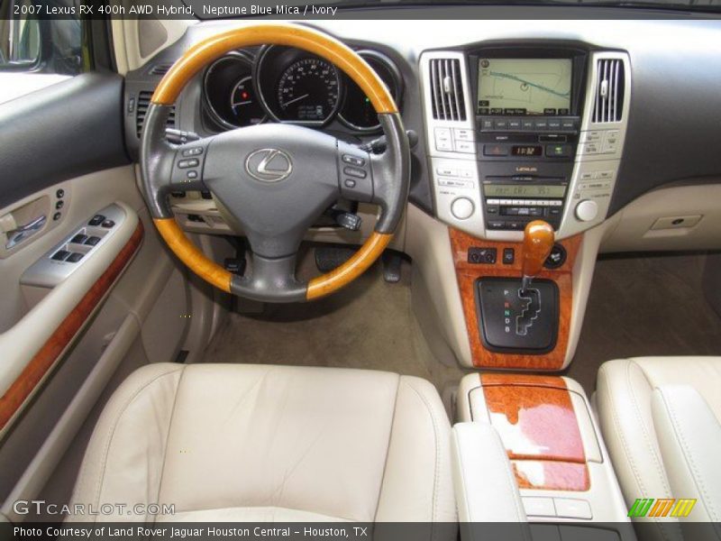 Neptune Blue Mica / Ivory 2007 Lexus RX 400h AWD Hybrid