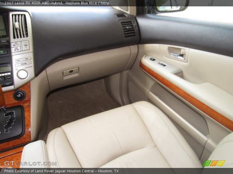 Neptune Blue Mica / Ivory 2007 Lexus RX 400h AWD Hybrid