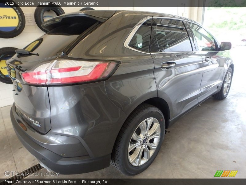 Magnetic / Ceramic 2019 Ford Edge Titanium AWD