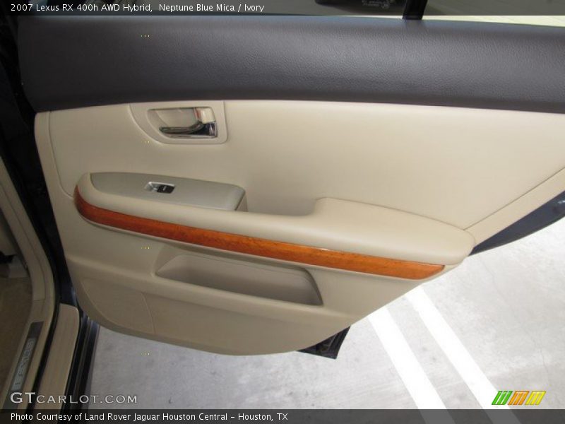 Neptune Blue Mica / Ivory 2007 Lexus RX 400h AWD Hybrid