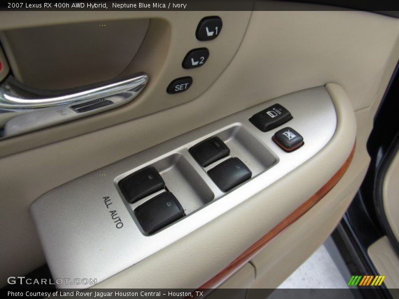 Neptune Blue Mica / Ivory 2007 Lexus RX 400h AWD Hybrid