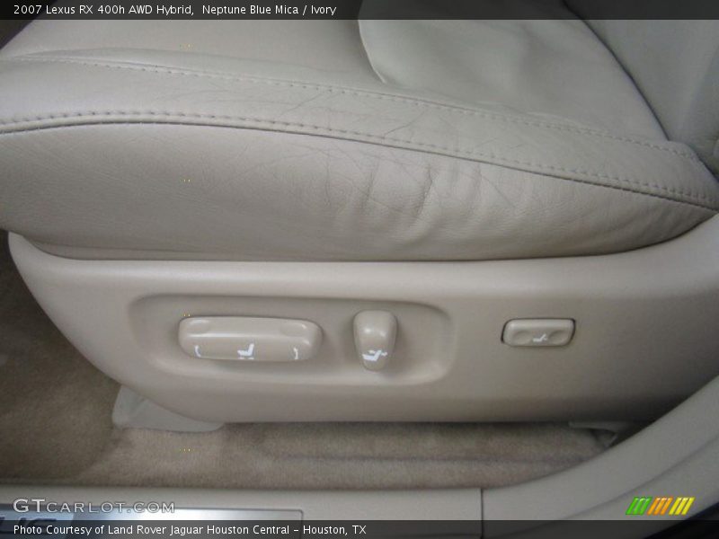 Neptune Blue Mica / Ivory 2007 Lexus RX 400h AWD Hybrid