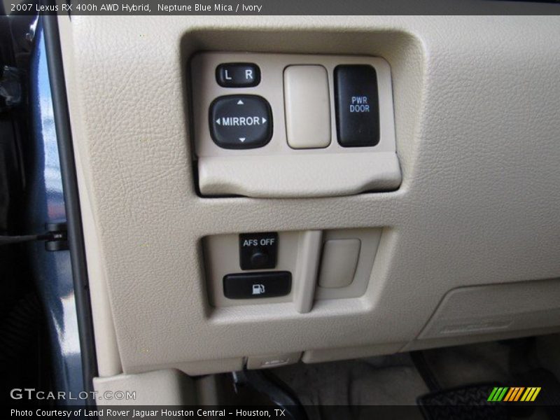 Neptune Blue Mica / Ivory 2007 Lexus RX 400h AWD Hybrid