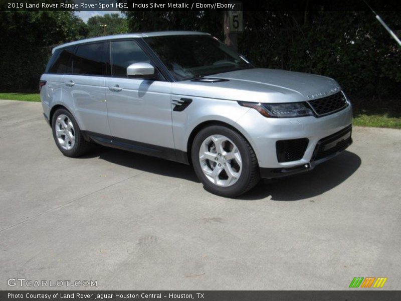Indus Silver Metallic / Ebony/Ebony 2019 Land Rover Range Rover Sport HSE