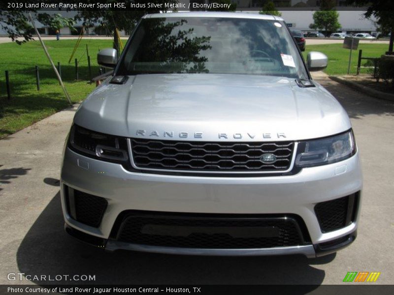 Indus Silver Metallic / Ebony/Ebony 2019 Land Rover Range Rover Sport HSE