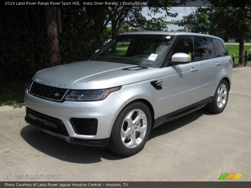 Indus Silver Metallic / Ebony/Ebony 2019 Land Rover Range Rover Sport HSE