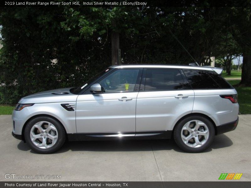 Indus Silver Metallic / Ebony/Ebony 2019 Land Rover Range Rover Sport HSE