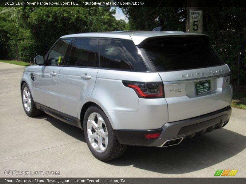 Indus Silver Metallic / Ebony/Ebony 2019 Land Rover Range Rover Sport HSE