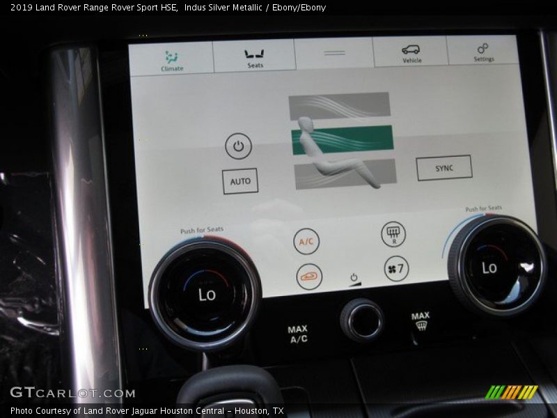 Indus Silver Metallic / Ebony/Ebony 2019 Land Rover Range Rover Sport HSE