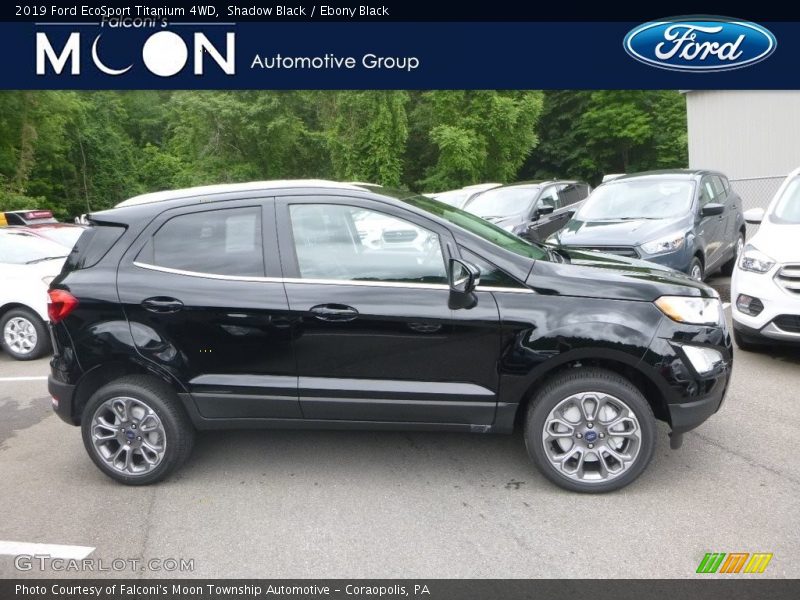 Shadow Black / Ebony Black 2019 Ford EcoSport Titanium 4WD