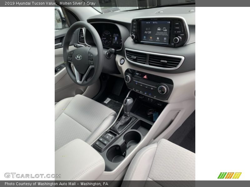 Molten Silver / Gray 2019 Hyundai Tucson Value