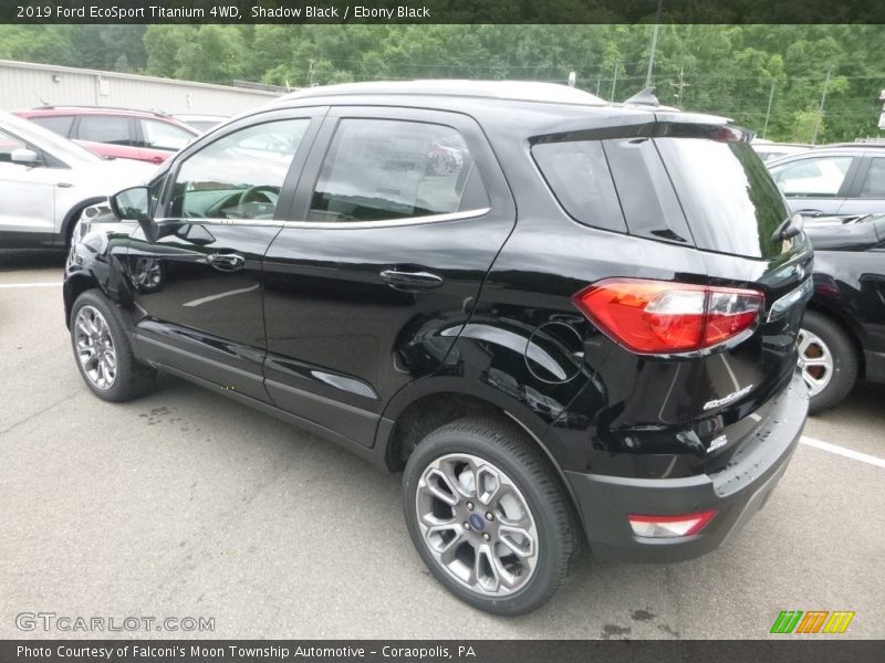 Shadow Black / Ebony Black 2019 Ford EcoSport Titanium 4WD
