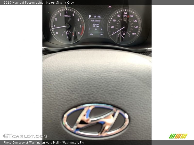 Molten Silver / Gray 2019 Hyundai Tucson Value