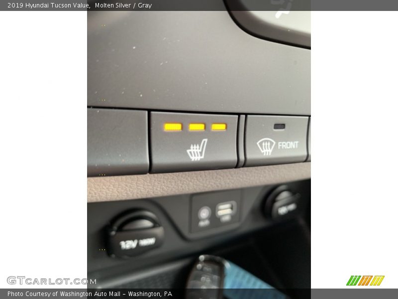Molten Silver / Gray 2019 Hyundai Tucson Value