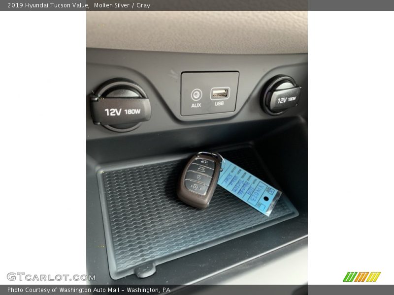 Molten Silver / Gray 2019 Hyundai Tucson Value
