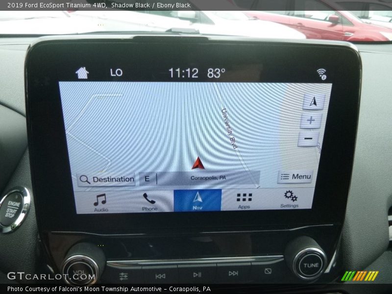 Shadow Black / Ebony Black 2019 Ford EcoSport Titanium 4WD