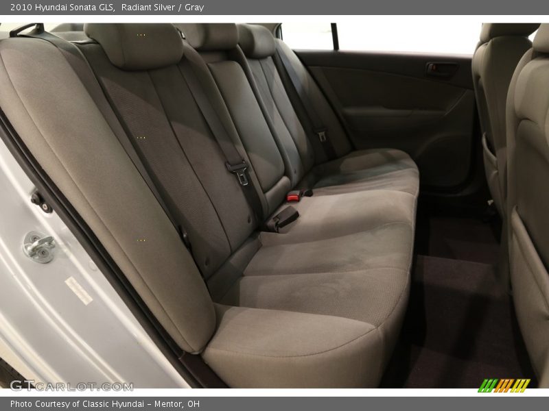 Radiant Silver / Gray 2010 Hyundai Sonata GLS