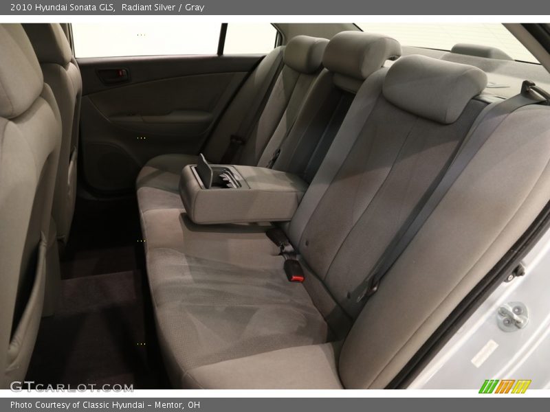 Radiant Silver / Gray 2010 Hyundai Sonata GLS
