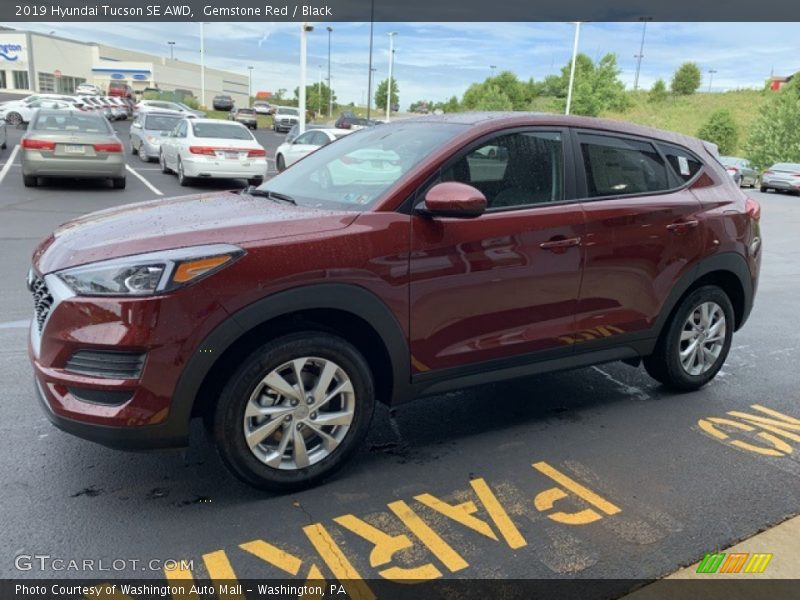 Gemstone Red / Black 2019 Hyundai Tucson SE AWD
