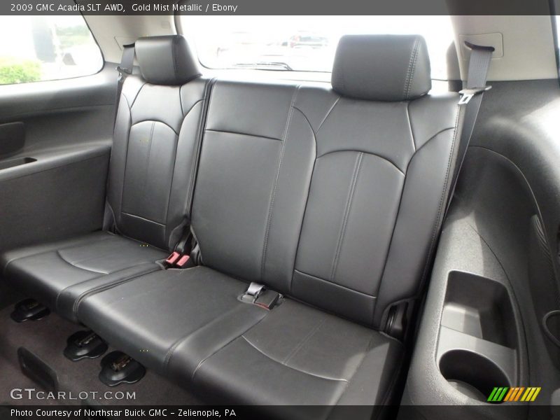 Gold Mist Metallic / Ebony 2009 GMC Acadia SLT AWD