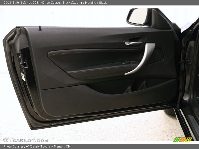 Black Sapphire Metallic / Black 2016 BMW 2 Series 228i xDrive Coupe