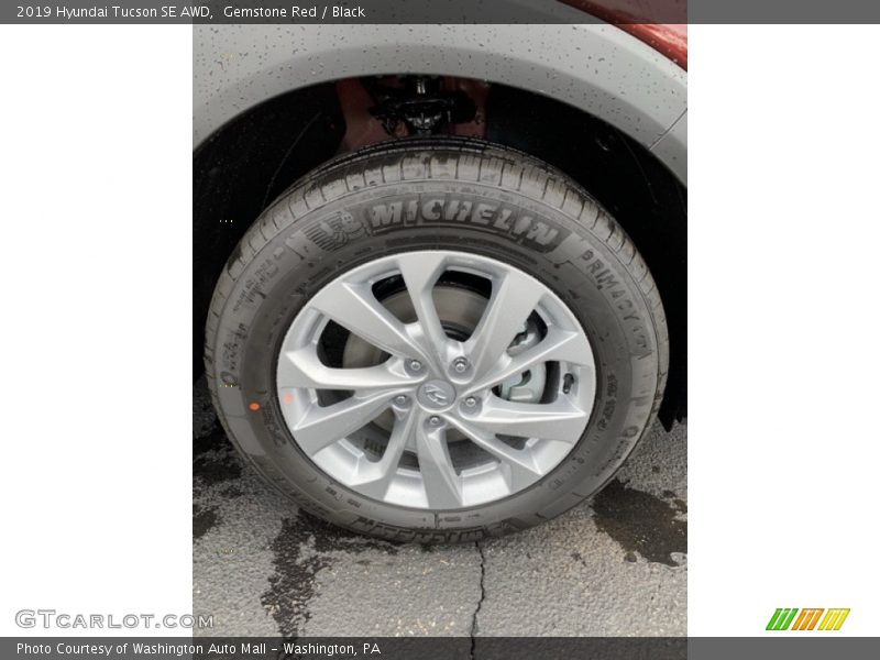 Gemstone Red / Black 2019 Hyundai Tucson SE AWD