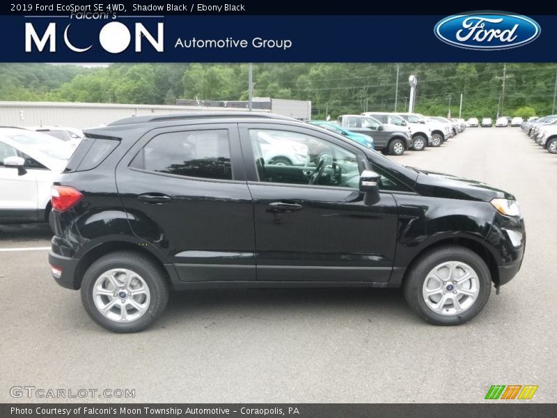 Shadow Black / Ebony Black 2019 Ford EcoSport SE 4WD