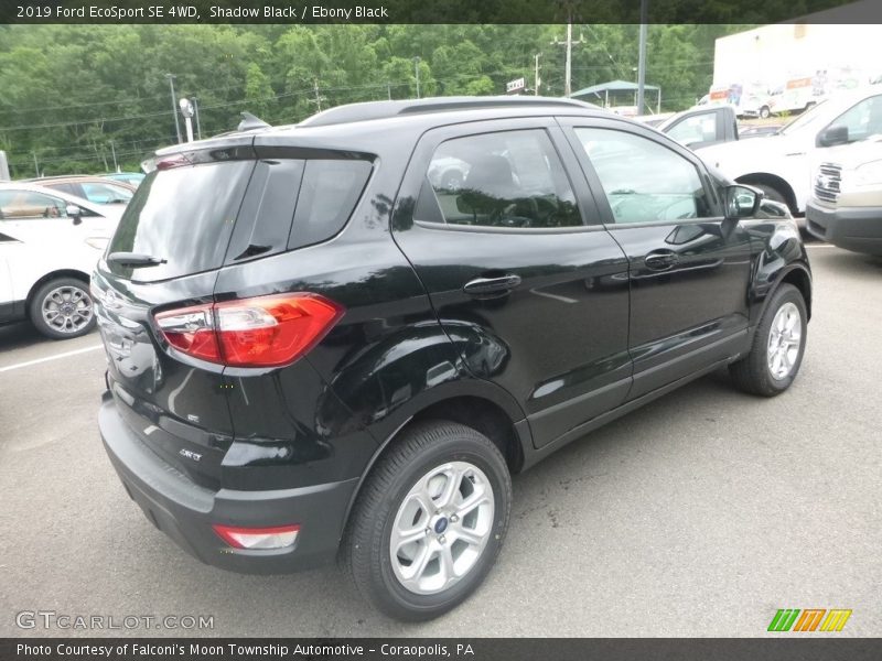 Shadow Black / Ebony Black 2019 Ford EcoSport SE 4WD