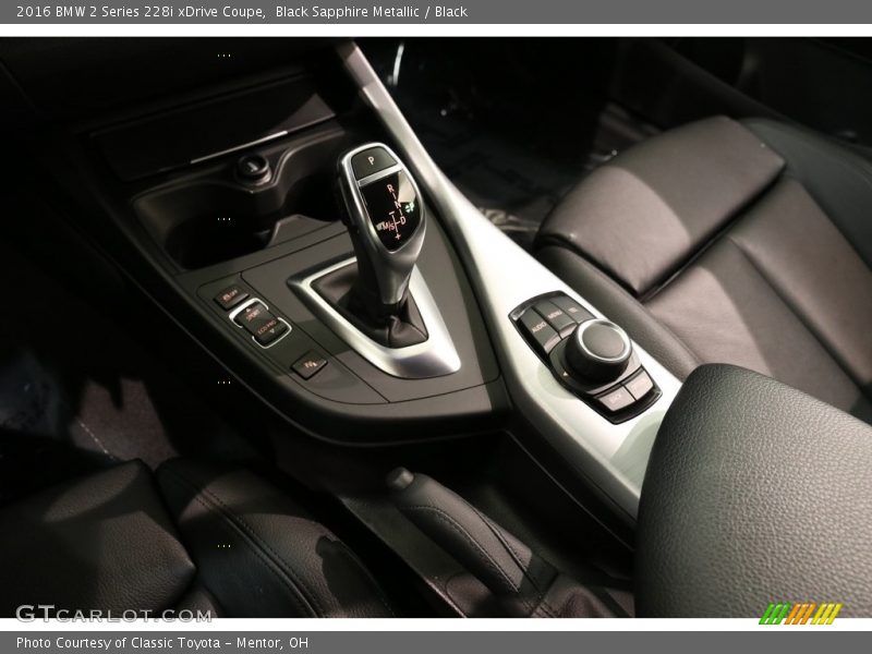 Black Sapphire Metallic / Black 2016 BMW 2 Series 228i xDrive Coupe