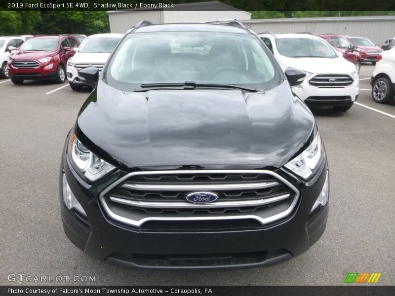 Shadow Black / Ebony Black 2019 Ford EcoSport SE 4WD