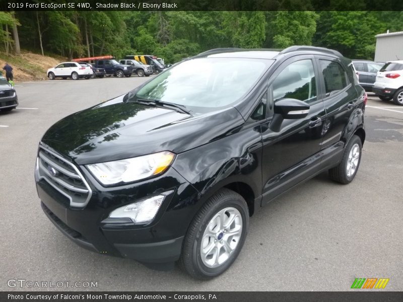Shadow Black / Ebony Black 2019 Ford EcoSport SE 4WD