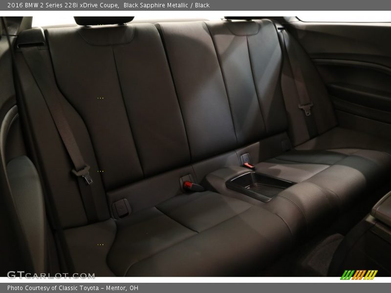 Black Sapphire Metallic / Black 2016 BMW 2 Series 228i xDrive Coupe