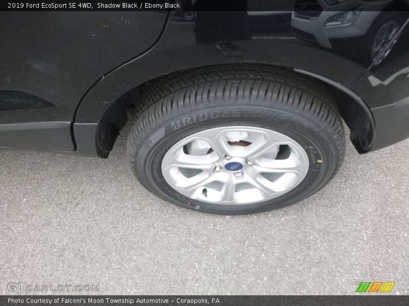 Shadow Black / Ebony Black 2019 Ford EcoSport SE 4WD
