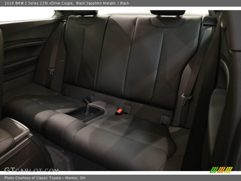 Black Sapphire Metallic / Black 2016 BMW 2 Series 228i xDrive Coupe