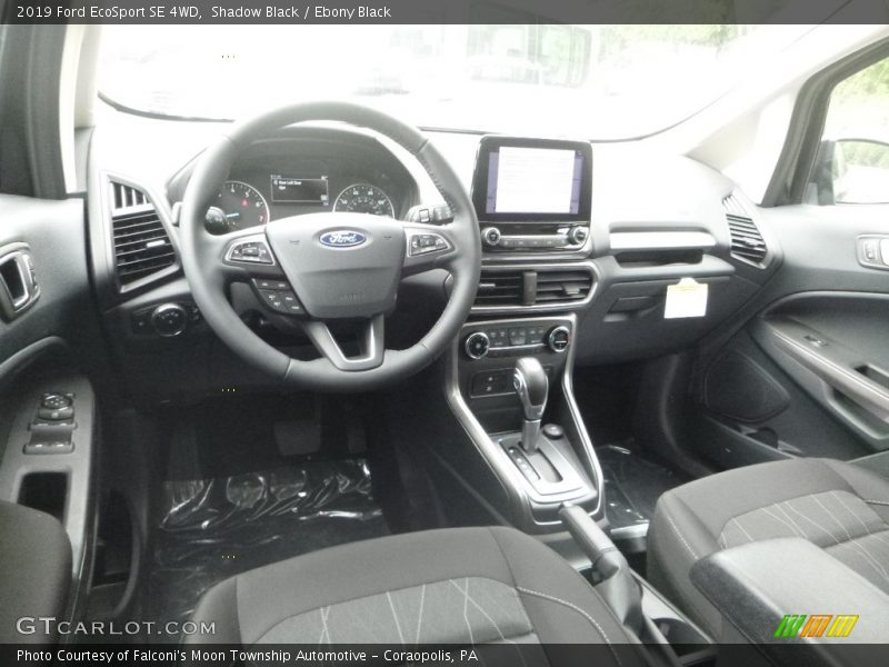 Shadow Black / Ebony Black 2019 Ford EcoSport SE 4WD