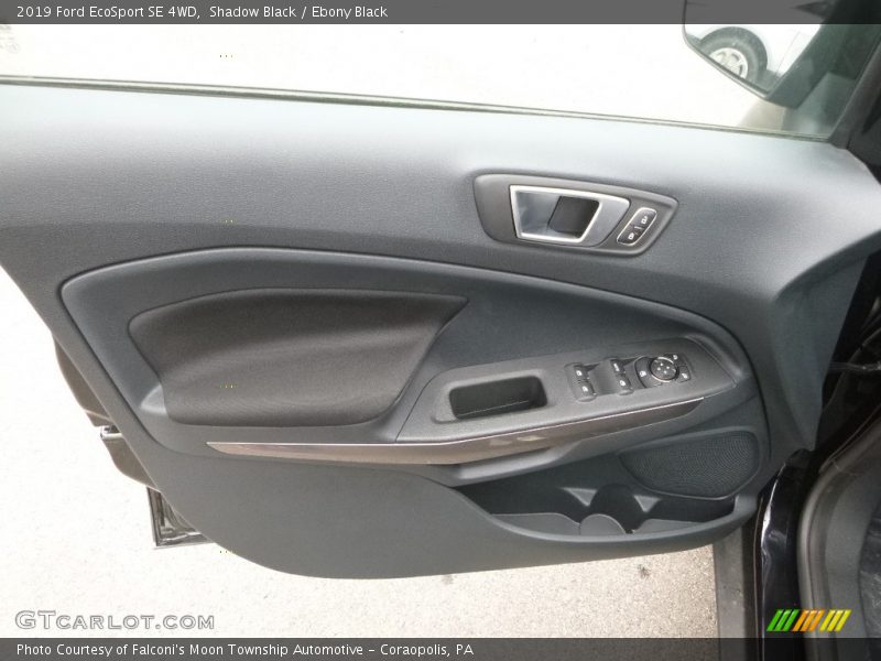 Shadow Black / Ebony Black 2019 Ford EcoSport SE 4WD
