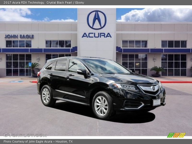 Crystal Black Pearl / Ebony 2017 Acura RDX Technology